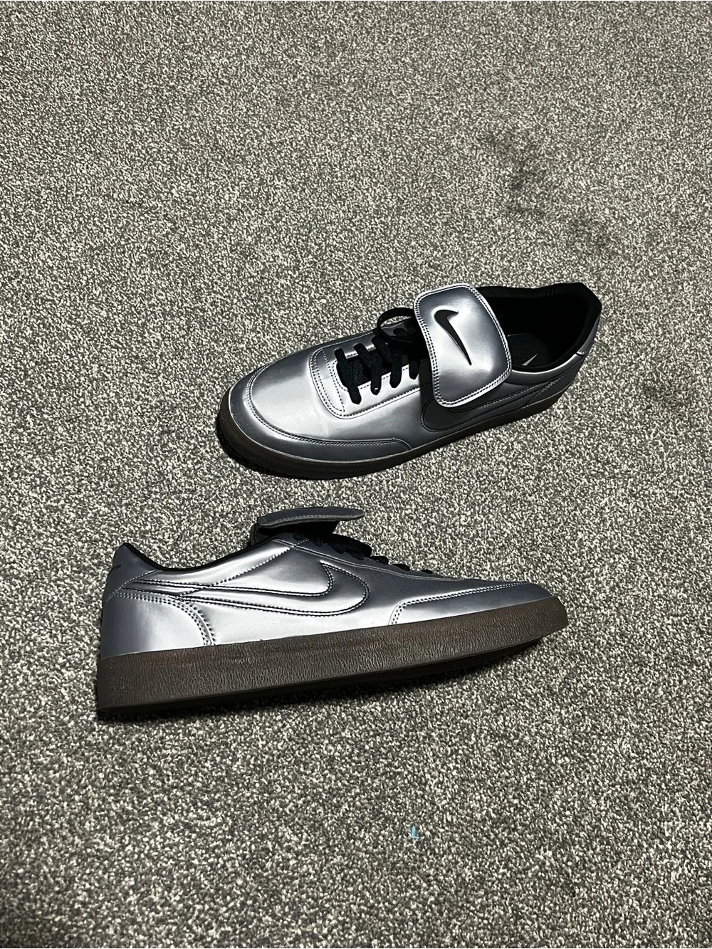 Nike Men’s Killshot Silver Low-Top Sneakers
